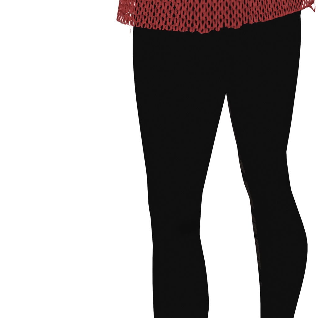 Vroid Web Lace Window Tights