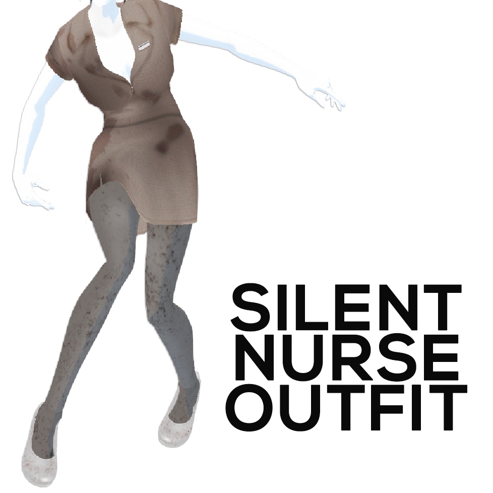 Vroid Silent Nurse Outfit [Happy Halloween]