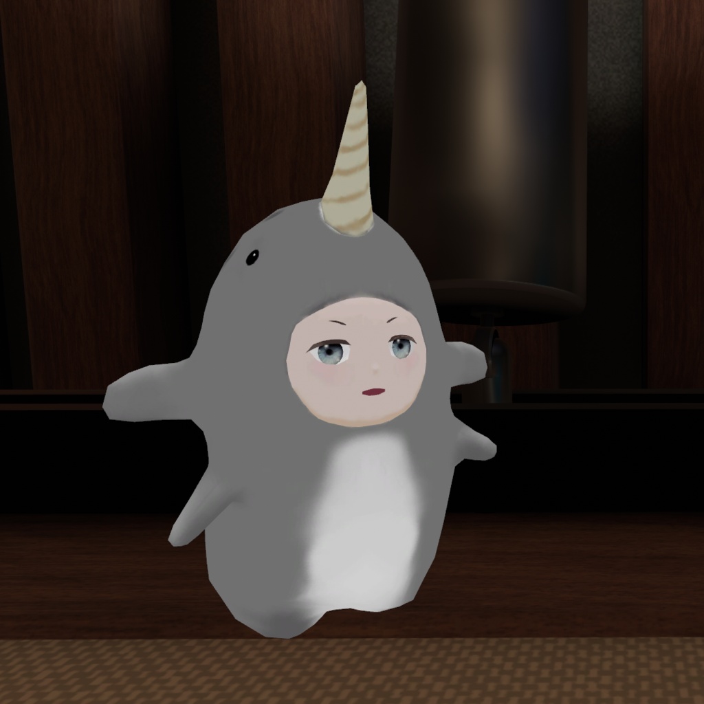 【追従ペット】いっかくちゃん