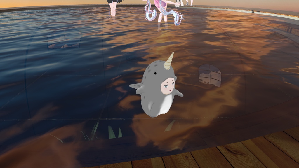 【追従ペット】いっかくちゃん