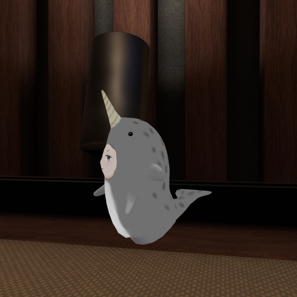 【追従ペット】いっかくちゃん