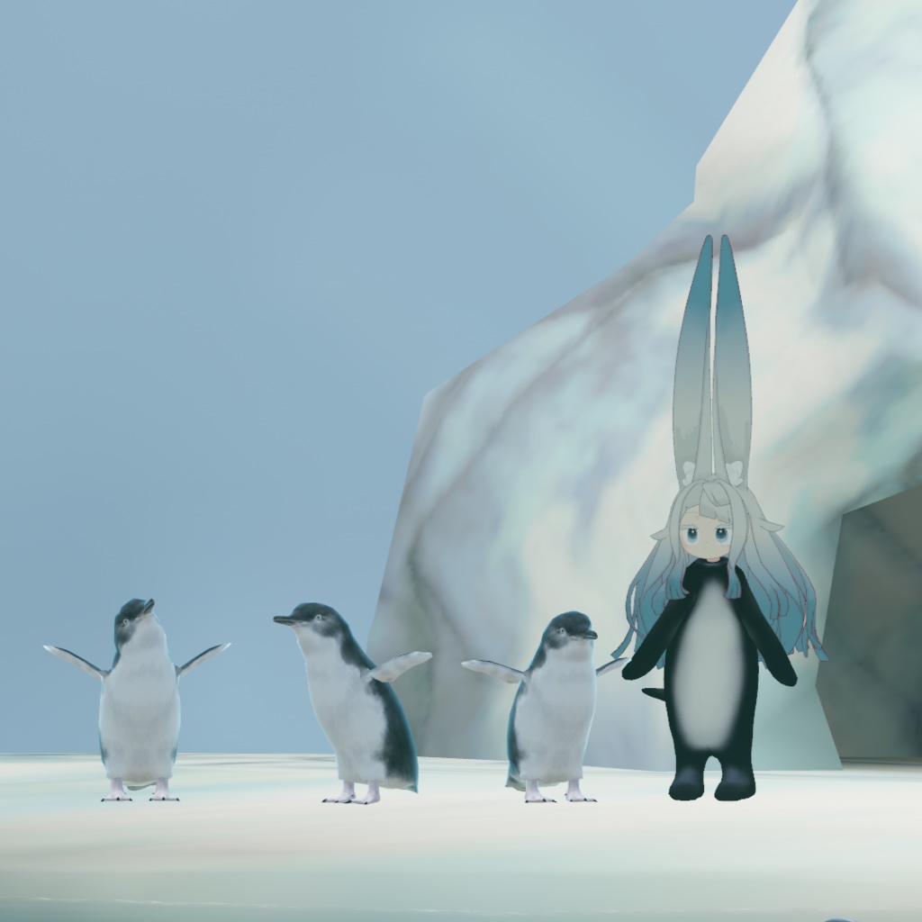 シャチとクジラのきぐるみ