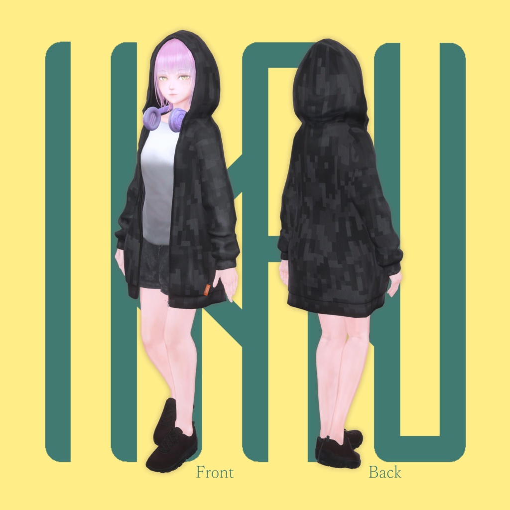 オリジナル3Dモデル「Vivi」