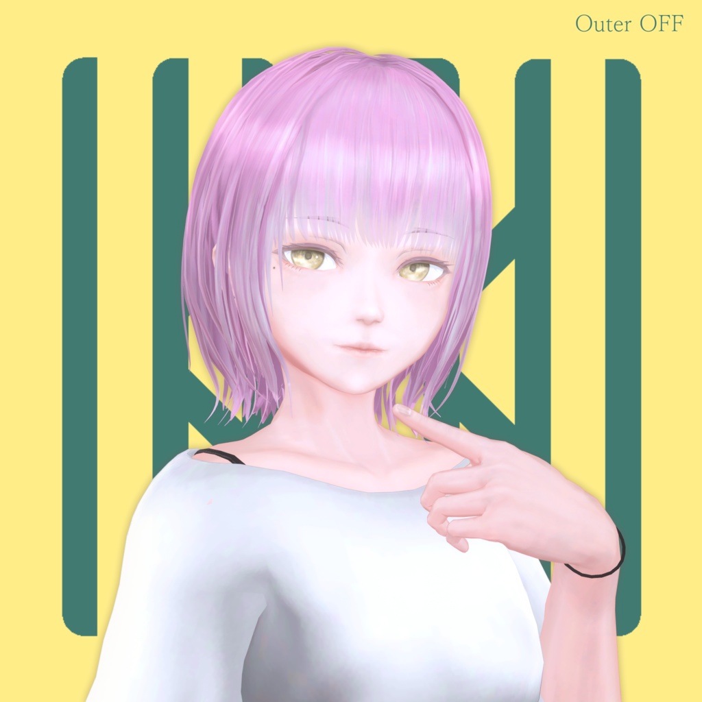 オリジナル3Dモデル「Vivi」