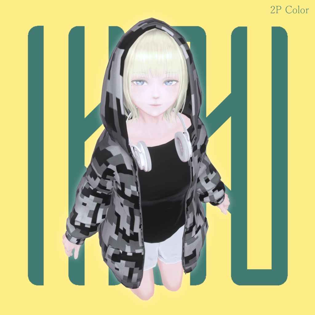 オリジナル3Dモデル「Vivi」