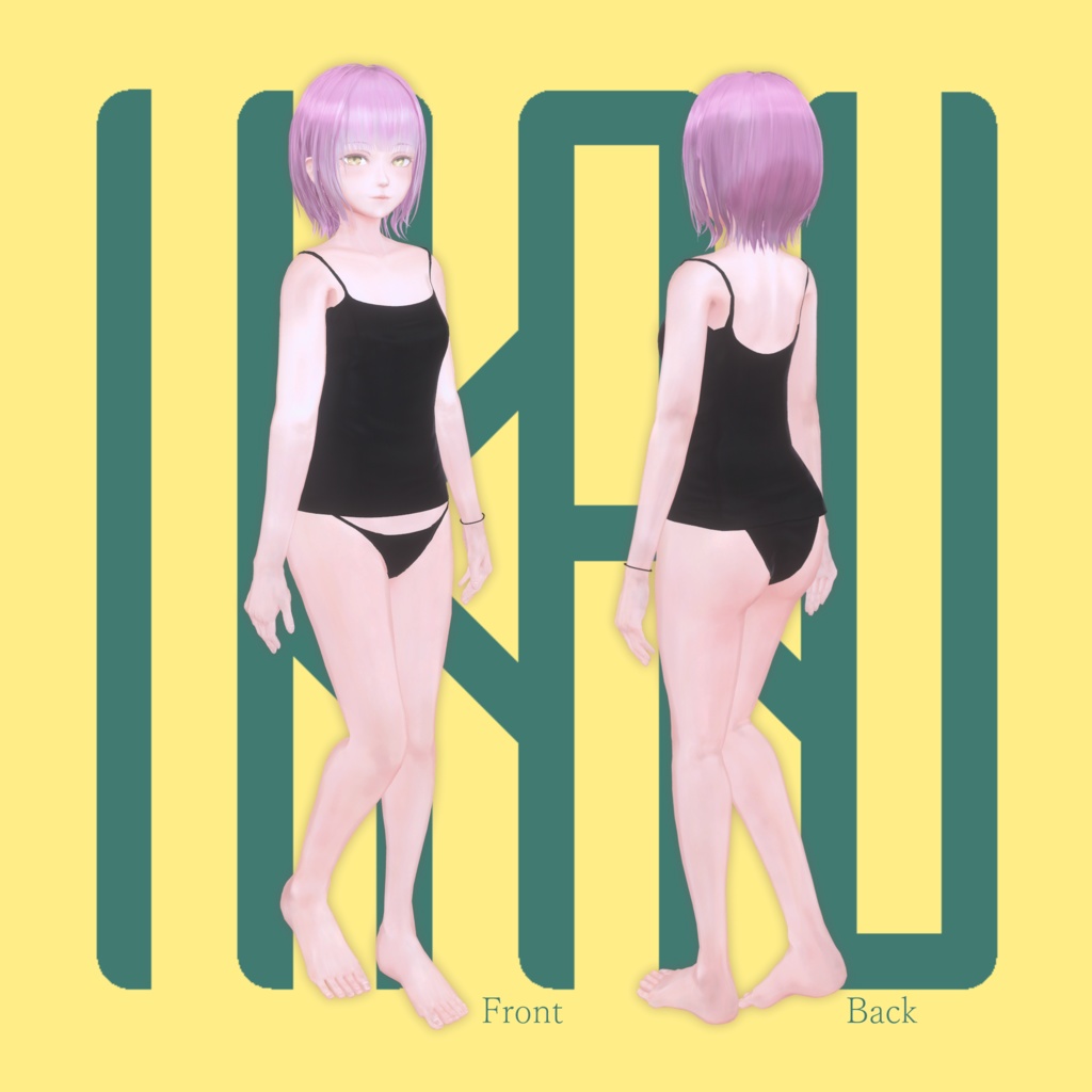 オリジナル3Dモデル「Vivi」