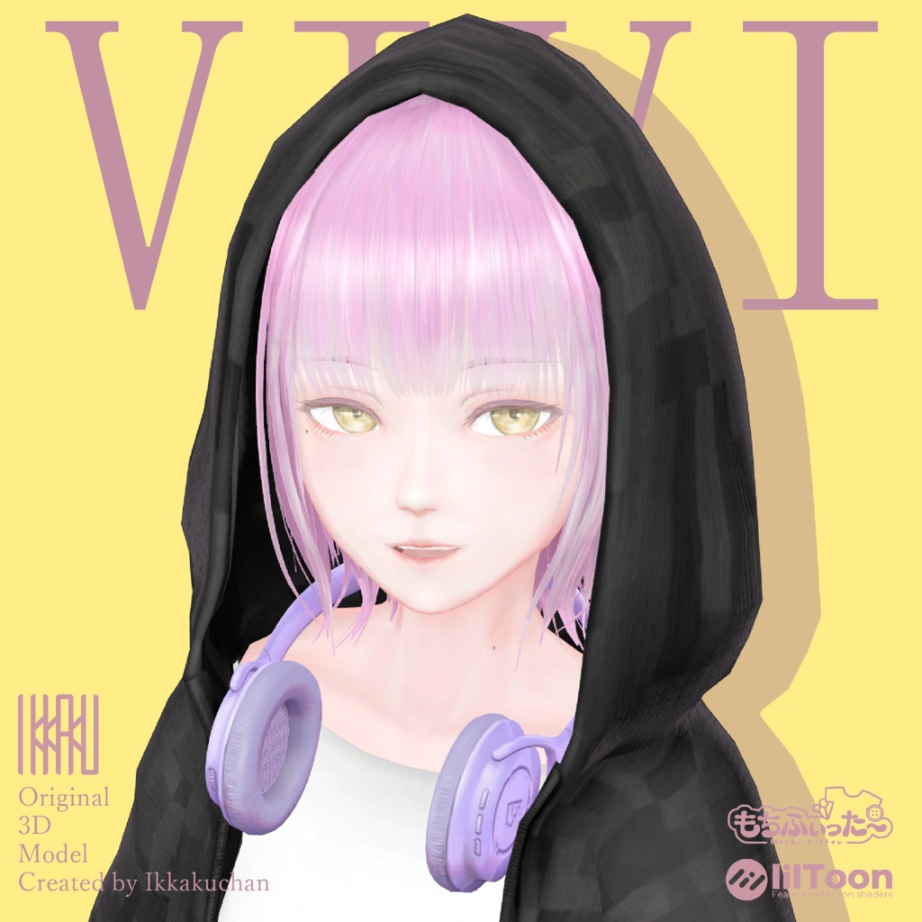 オリジナル3Dモデル「Vivi」