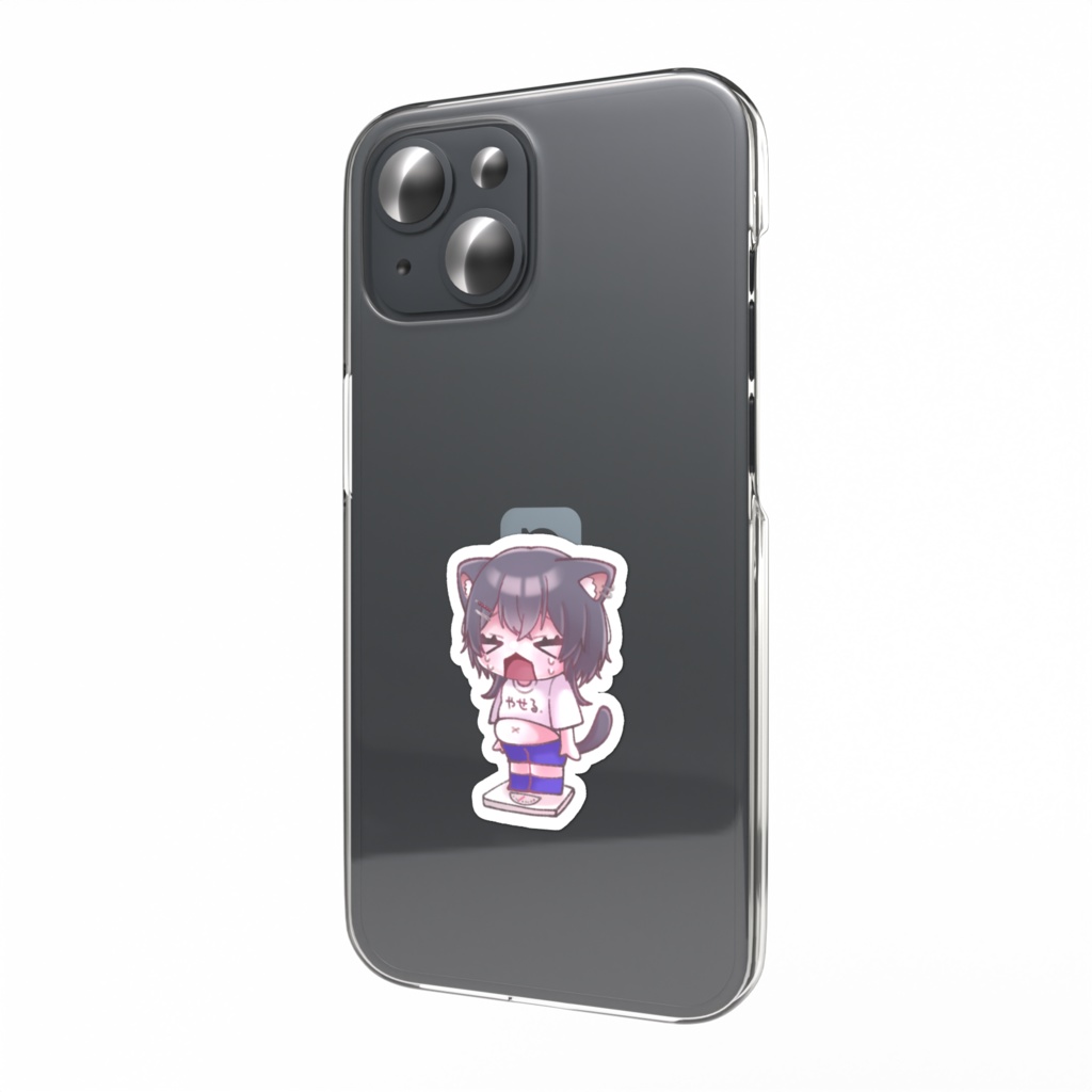 【痩せる】スマホステッカー