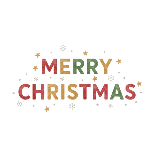 手書き風クリスマス クリップアートセット 10点セット (PNG形式)