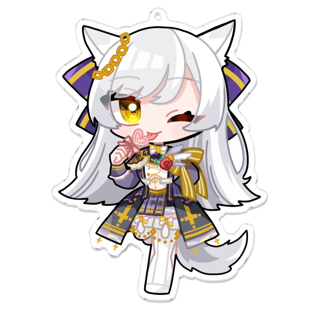 神童ウル_通常アイドル衣装アクリルキーホルダー