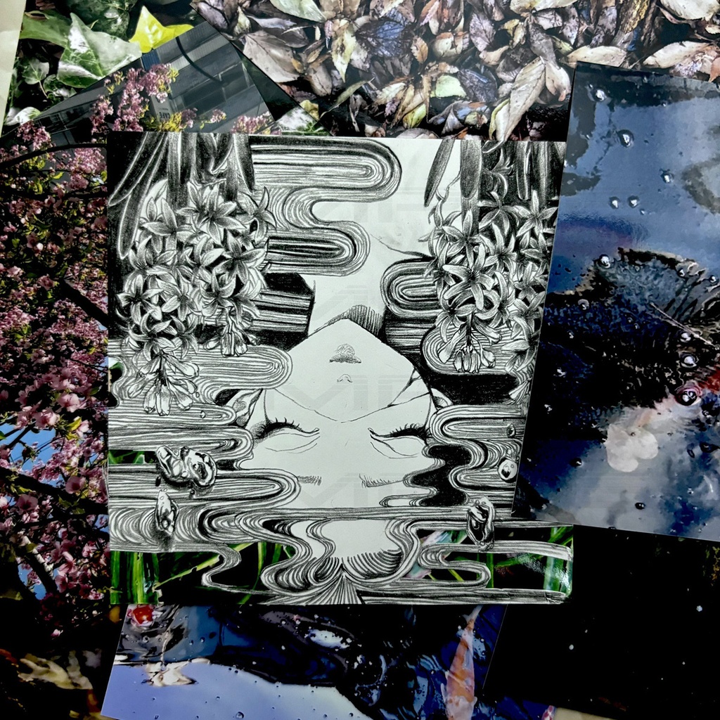 原画「花瓶の乙女・風信子」