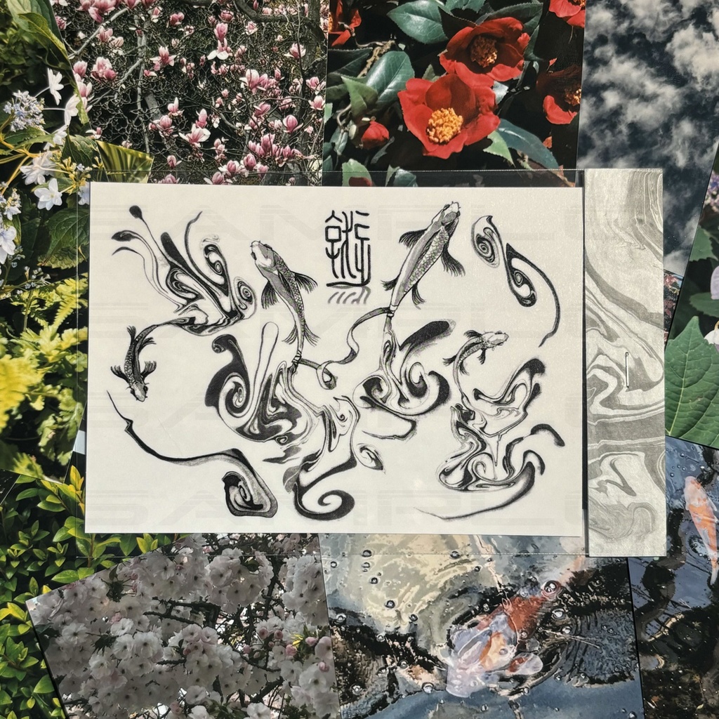 タトゥーシール「遊」