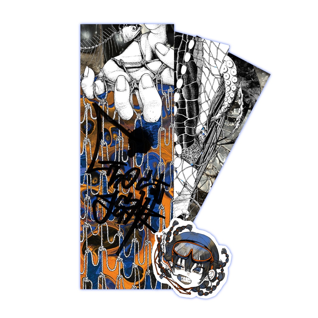 画集「Ghost gear」＋STICKER