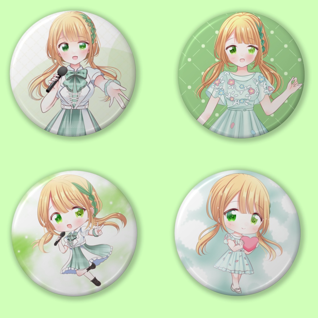 朱音 缶バッジ (2022年ver.)