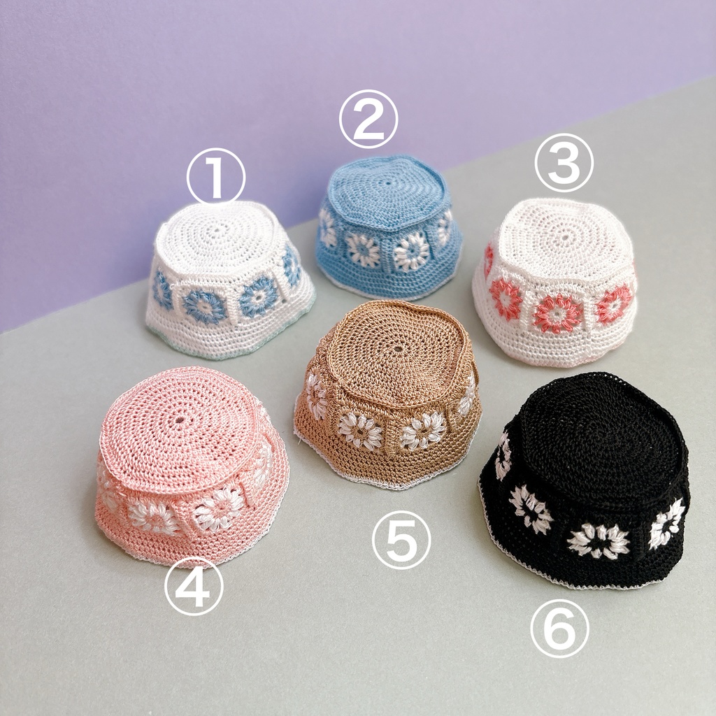 モチーフハット(ぷにみおちゃん用)5月24日21時〜