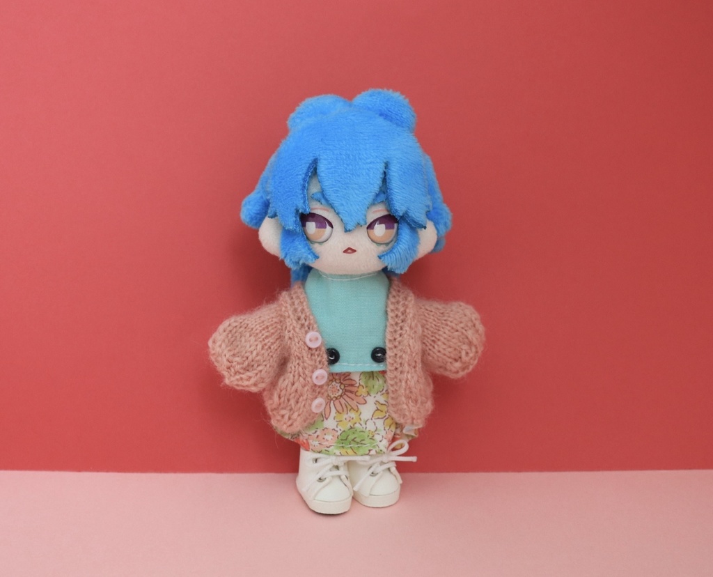 ぷにみおちゃん用ぽわっとカーディガンとセットアップ(2025.10.29.21時〜