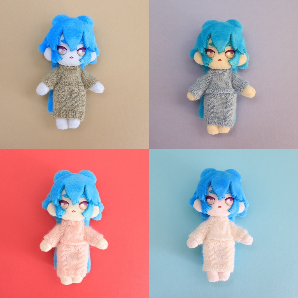 ぷにみおちゃん用ぽわっとカーディガンとセットアップ(2025.10.29.21時〜