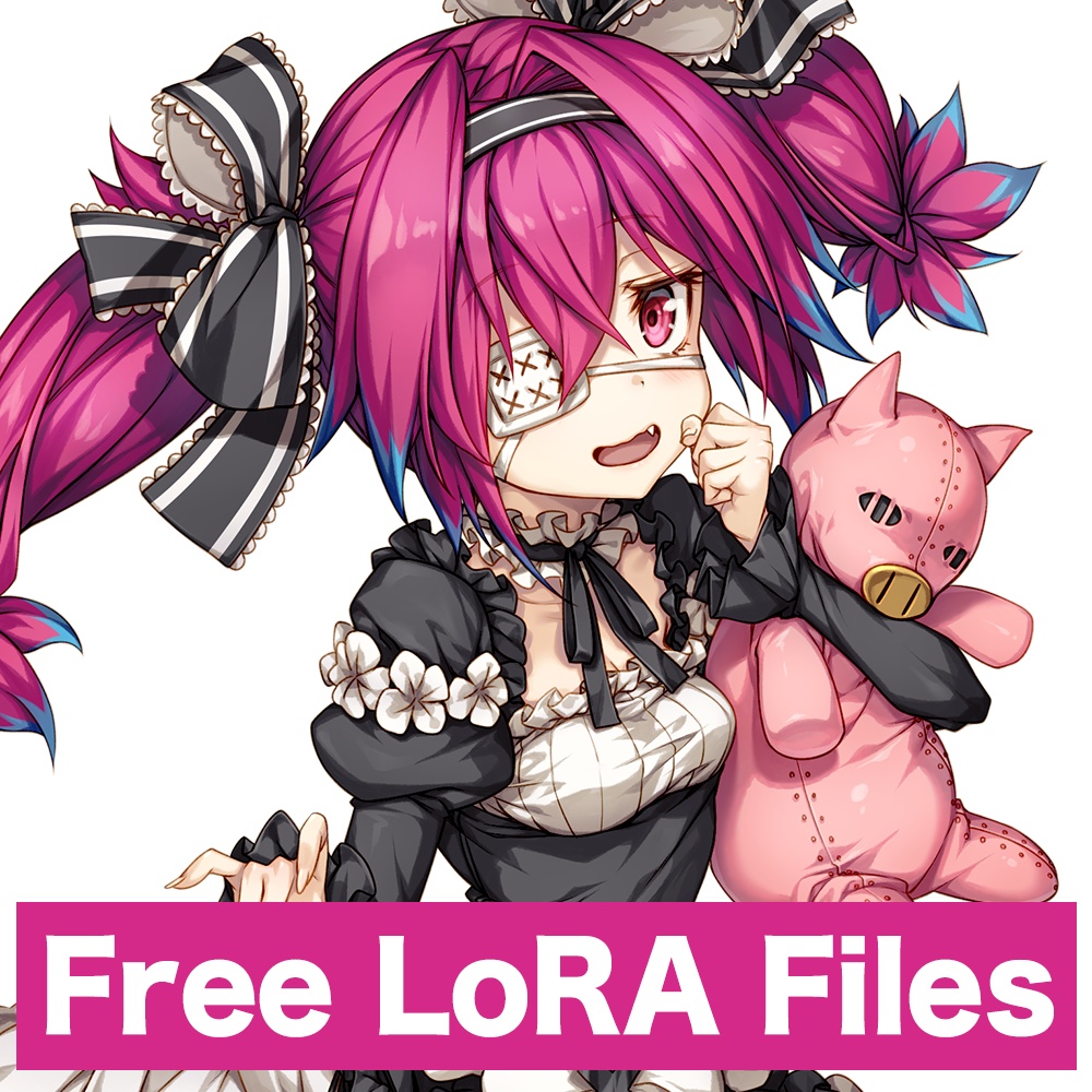 【無料配布】真夜ヰなちのLoRAファイル/ MAYOI NACHI's LoRA File