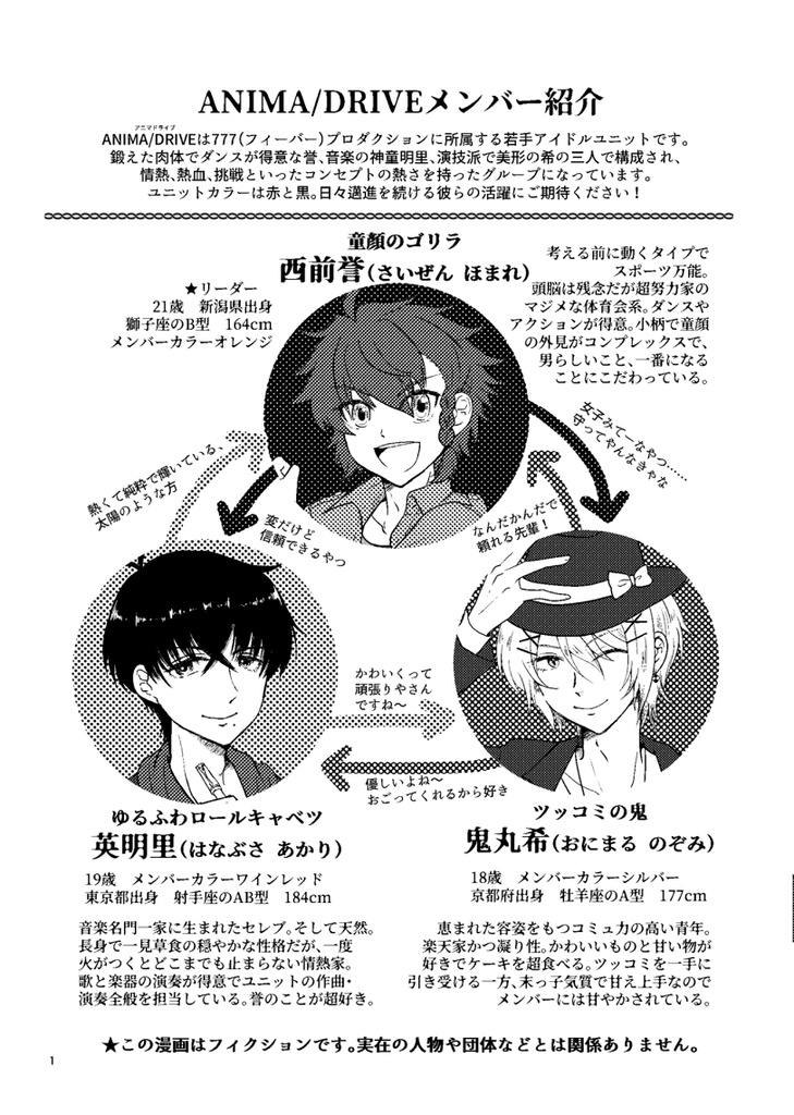 ANIMA/DRIVE vol.1 The Show Beginning