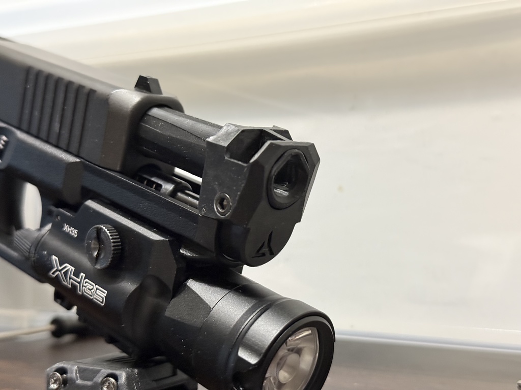 Radian Afterburner & Ramjet風 アウターバレル&コンペンセイターセット(TM G17Gen5用)