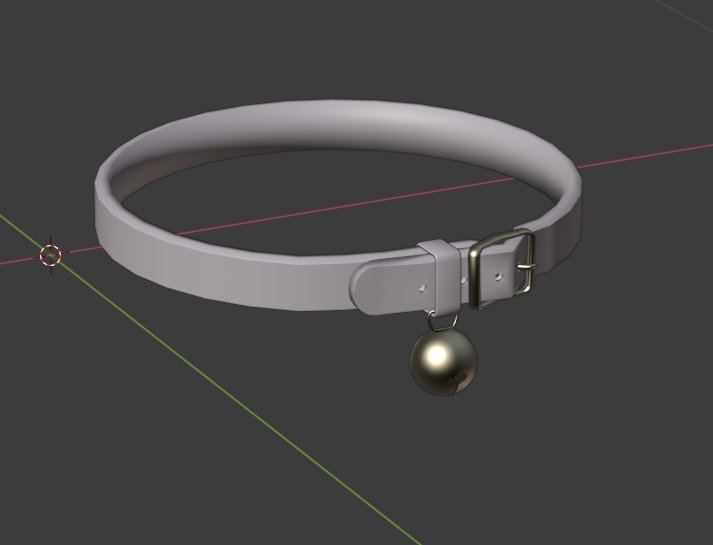 【VRChat向け】首輪