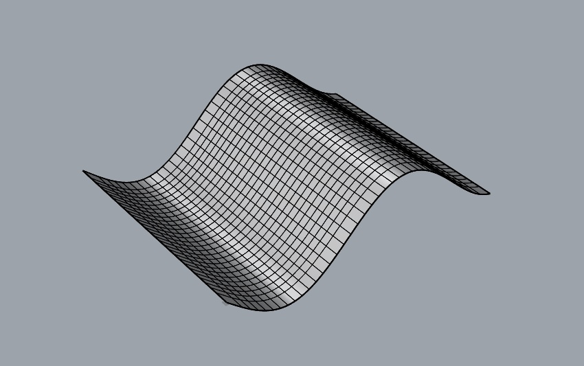 Wave Shell + Rib Generator(Grasshopper Tool)