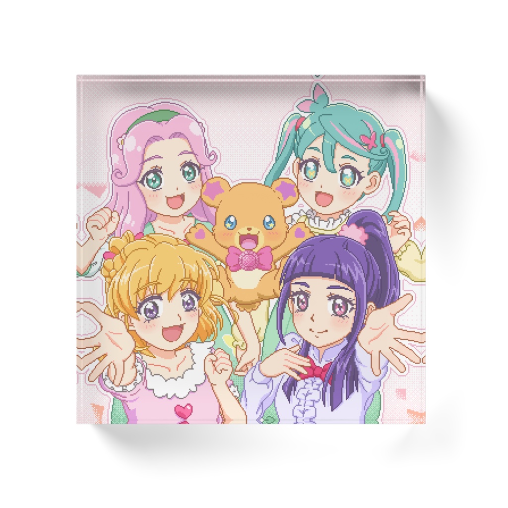 まほプリ2アクリルブロック