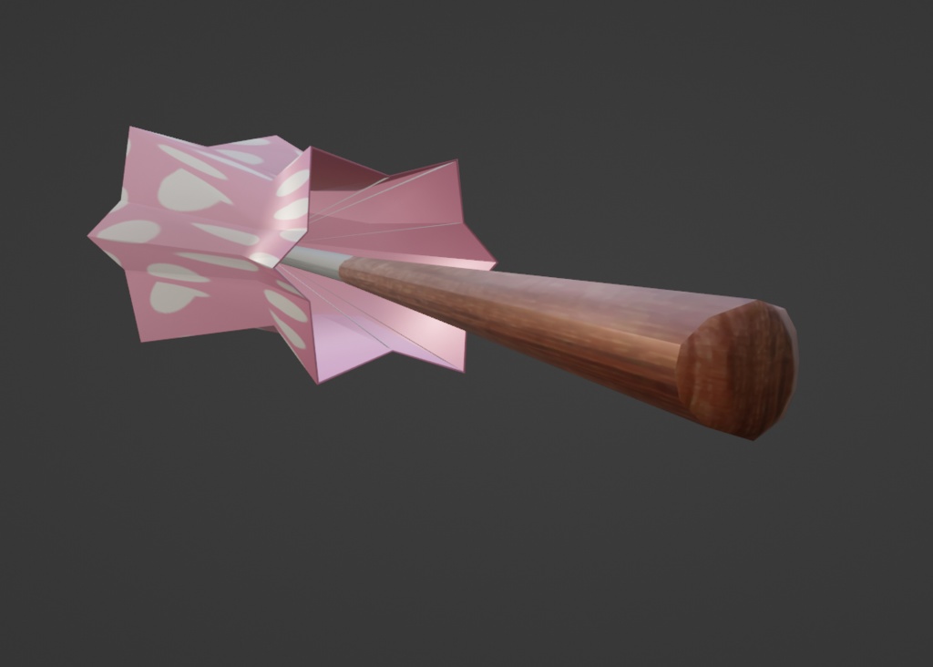 Closing/Opening Spring Polkadot Umbrella