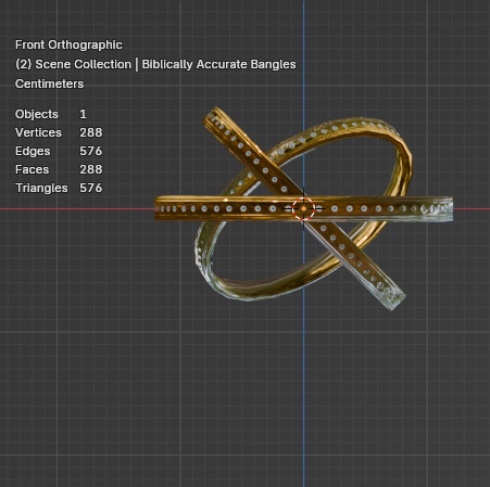 Biblically Accurate Angle Bangle/Bracelet 天使のブレスレット