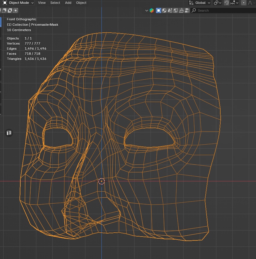 Pantalone Theater Mask "The Pricemaster"