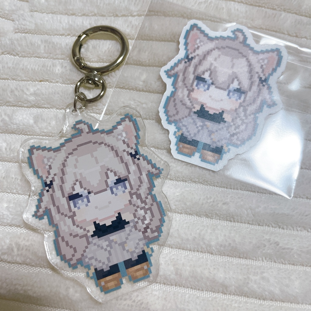 【しなの】アクリルキーホルダー＆ステッカー