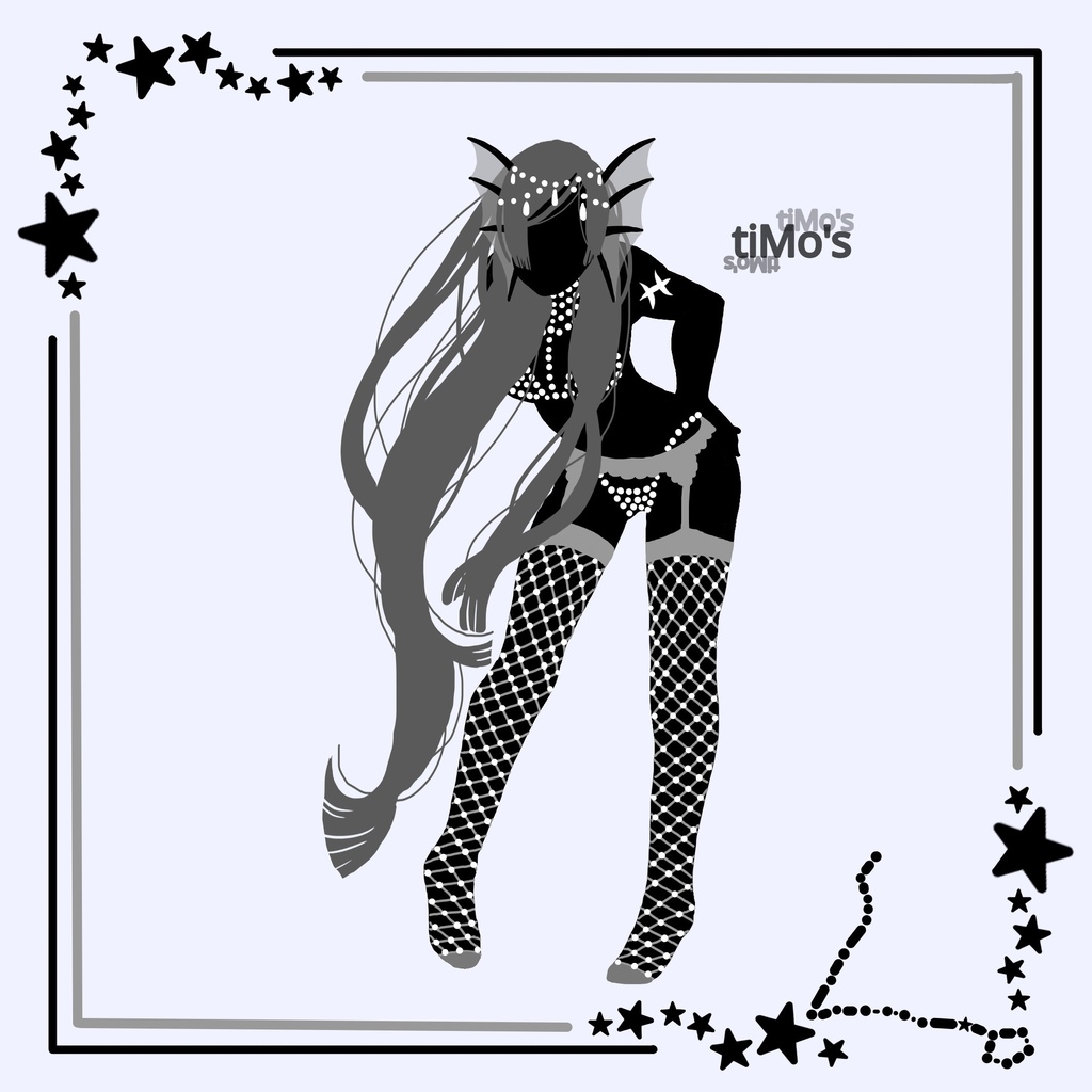 シルエット【魚座】