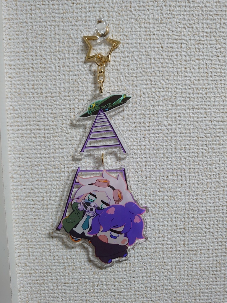 園青ブラブラアクキー