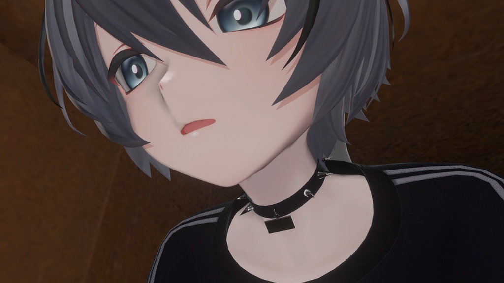 【くうた-Kuuta-】とげとげ首輪 spike collar