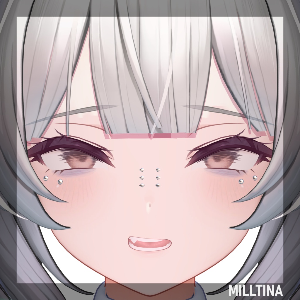 【18アバター対応】Face Pierce