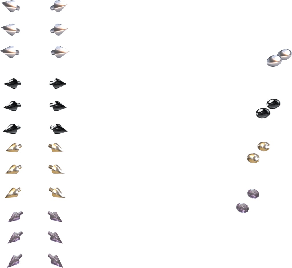 【18アバター対応】Face Pierce