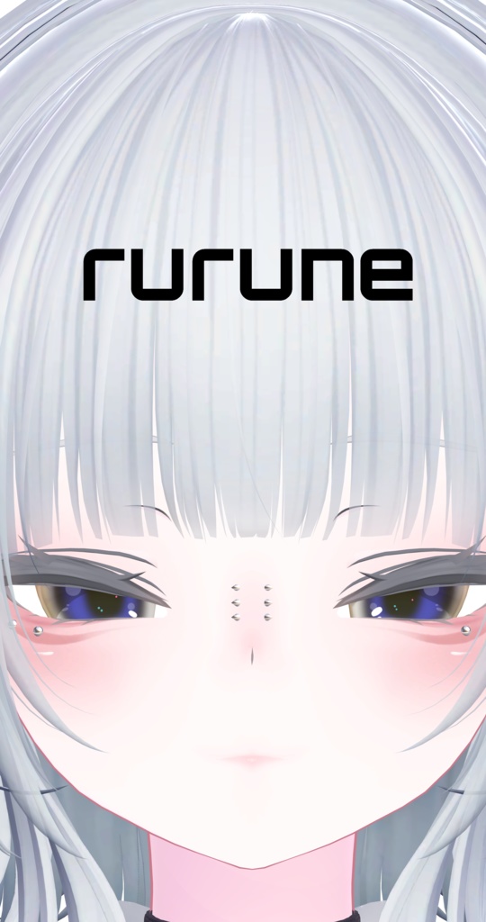 【18アバター対応】Face Pierce