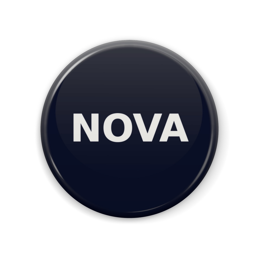 NOVA缶バッジ
