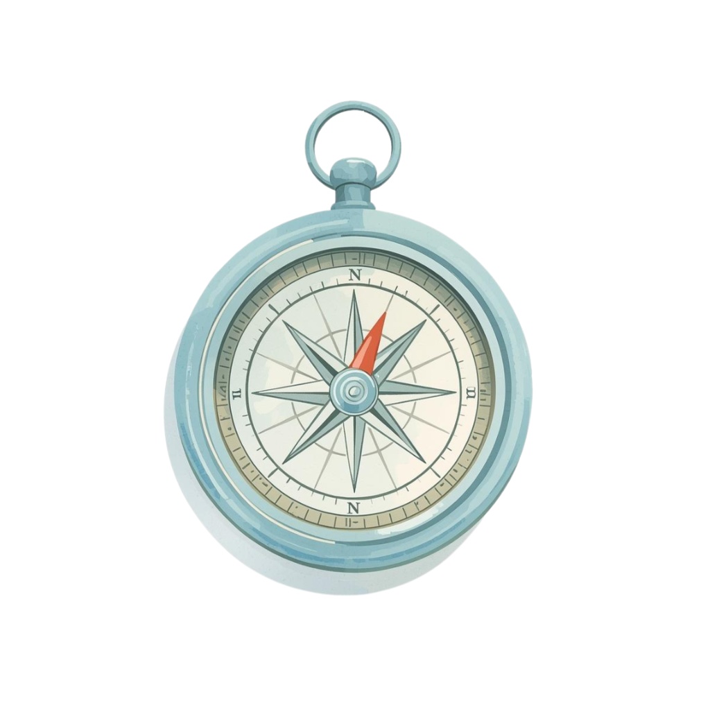 夢かわいい水彩旅行アイコン・ヴィンテージ調クリップアート10点セット:PNG