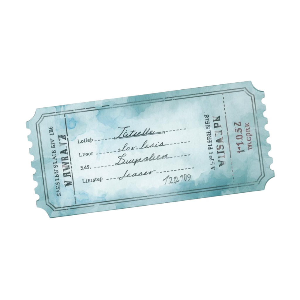 夢かわいい水彩旅行アイコン・ヴィンテージ調クリップアート10点セット:PNG