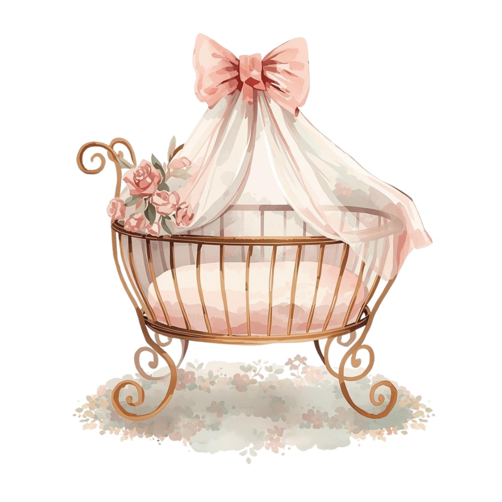 水彩ベビーシャワー クリップアートセット – パステルで可愛い手描き風イラスト(12 PNG)Watercolor Baby Shower Clipart Bundle – Cute Pastel Hand-Painted Set (12 PNG)