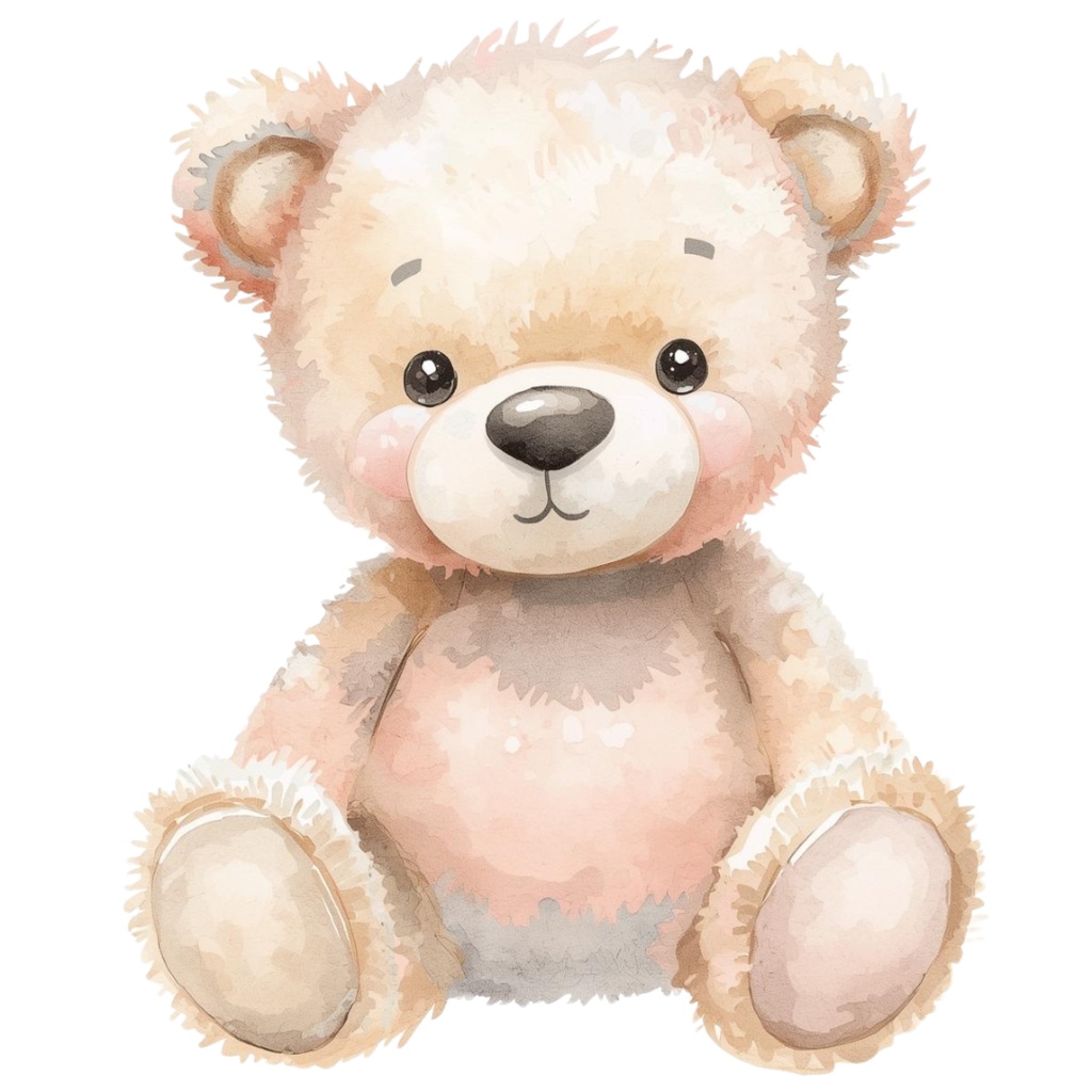 水彩ベビーシャワー クリップアートセット – パステルで可愛い手描き風イラスト(12 PNG)Watercolor Baby Shower Clipart Bundle – Cute Pastel Hand-Painted Set (12 PNG)