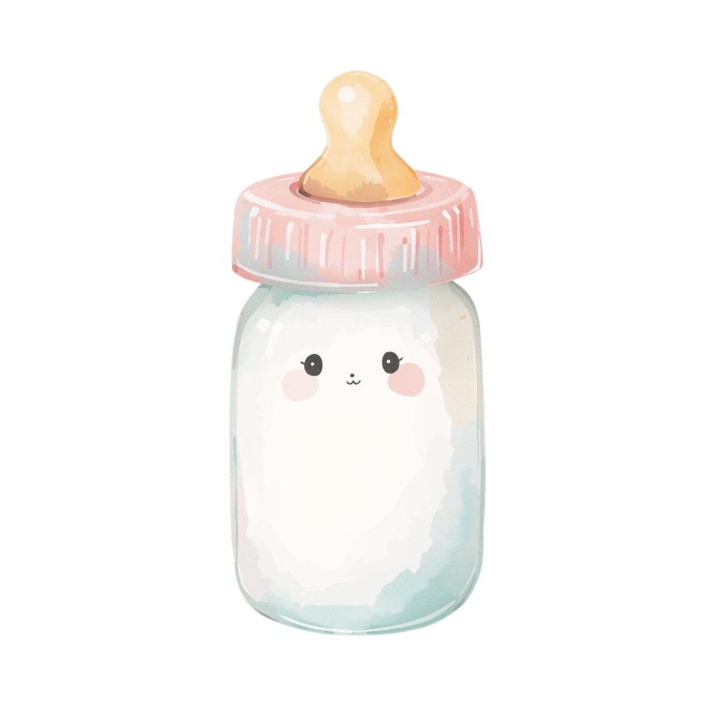水彩ベビーシャワー クリップアートセット – パステルで可愛い手描き風イラスト(12 PNG)Watercolor Baby Shower Clipart Bundle – Cute Pastel Hand-Painted Set (12 PNG)