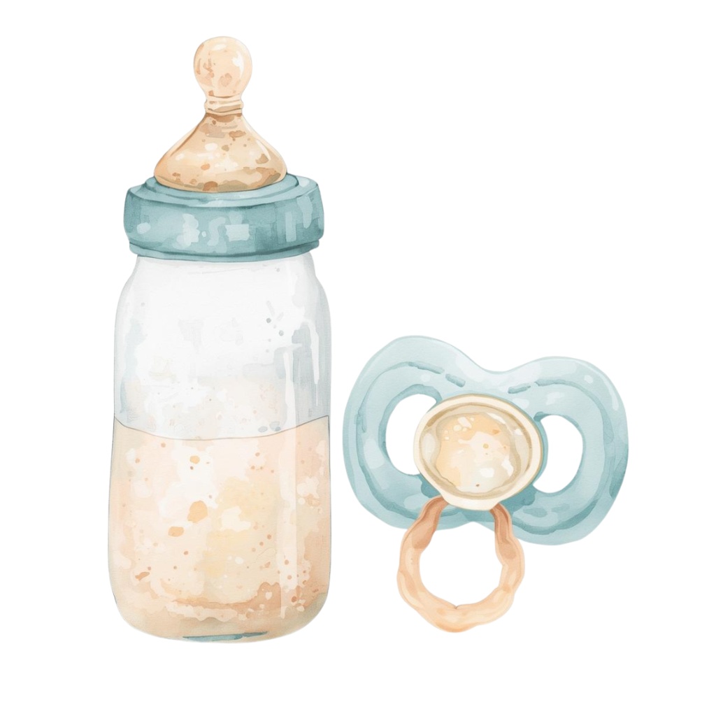 ベビーシャワー 水彩クリップアートセット – 12種類 PNGイラスト|かわいい手描き風パステルデザイン Baby Shower Watercolor Clipart Bundle – 12 PNG Illustrations | Cute Hand-Painted Pastel Baby Shower Decor”