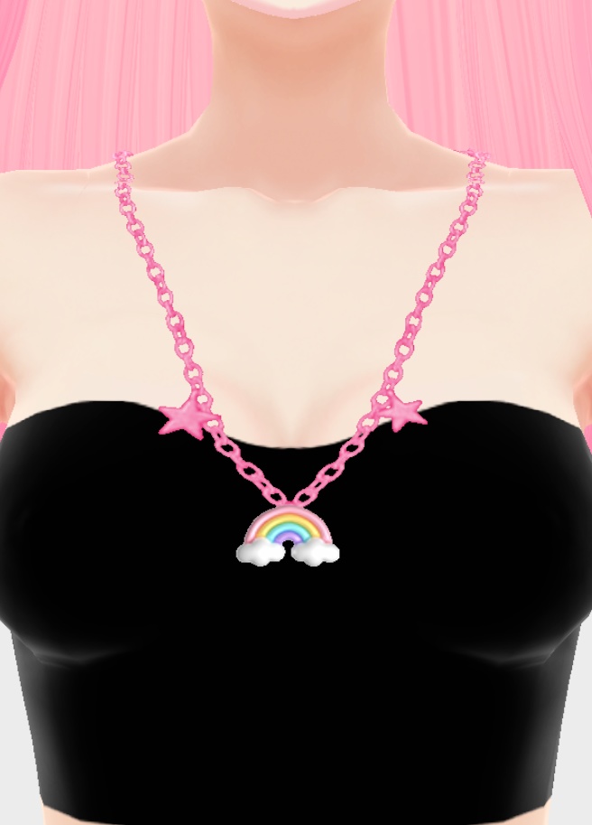 Rainbow necklace