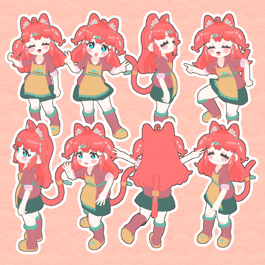 トロリン オリジナル3Dモデル 【独自シェーダつき】