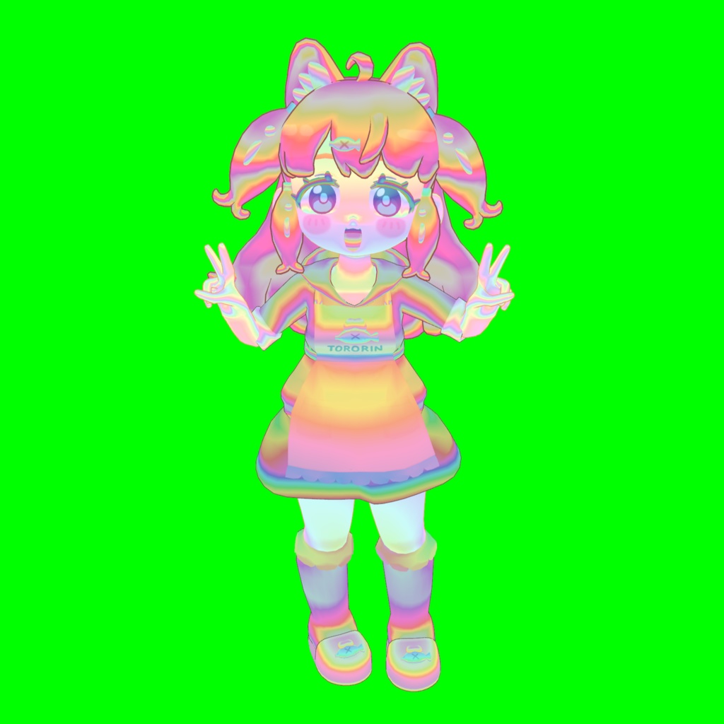 【シェーダー】hypToonShader おあそび用ネタシェーダー