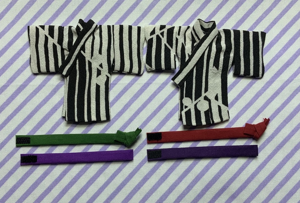 【値下げ】どーる用ハンドメイド 浴衣 帯 B-1