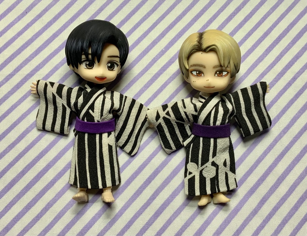 【値下げ】どーる用ハンドメイド 浴衣 帯 B-1