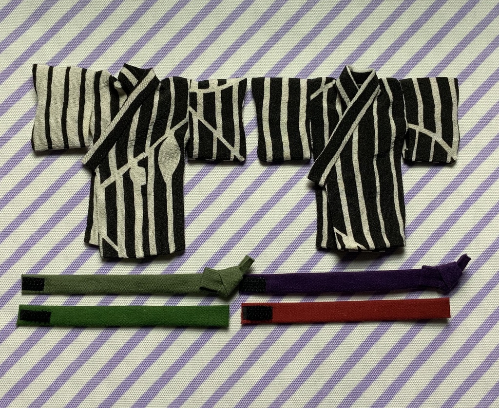 【値下げ】どーる用ハンドメイド 浴衣 帯 B-2